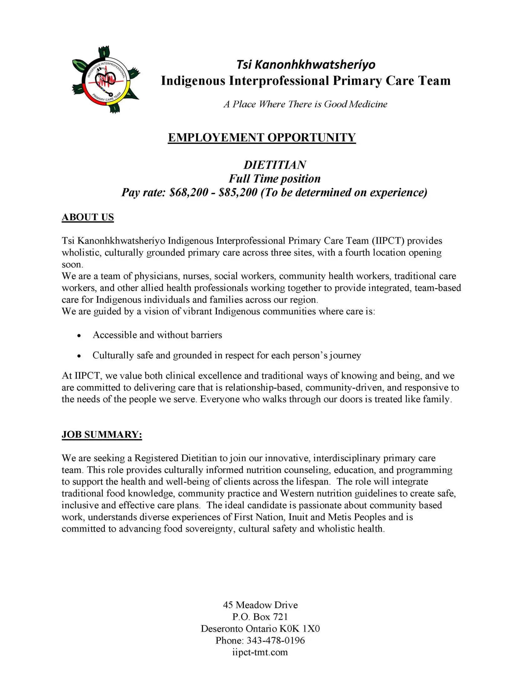 IIPCT Dietitian-Job Posting- May 2026_Page_1